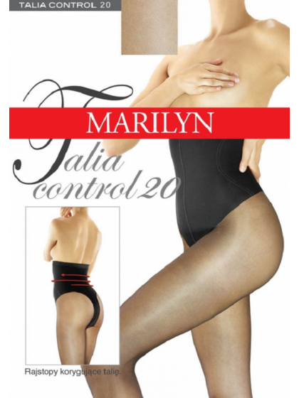 Marilyn Talia Control 20 Den моделирующие колготки для женщин с завышенной талией