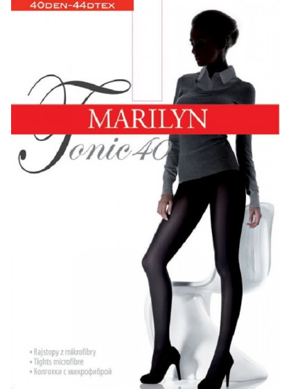 Marilyn Tonic 40 Den классические колготки средней плотности из микрофибры