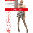 Marilyn Flores 716 женские тонкие колготки с фантазийным узором в горошек