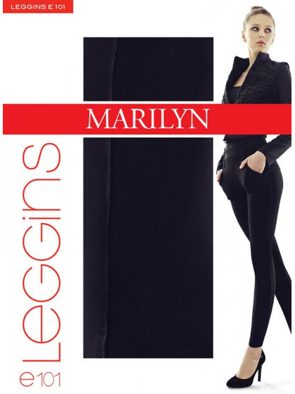 Marilyn Leggins E101 хлопковые облегающие леггинсы
