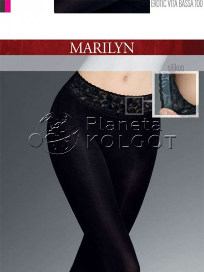 Marilyn Erotic 100 Den Vita Bassa жіночі колготки з м'якої мікрофібри з низькою талією