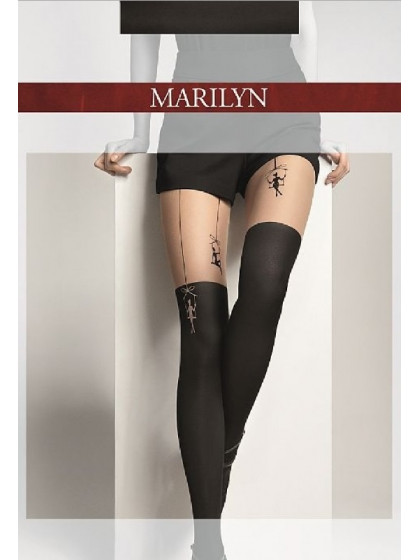 Marilyn Zazu Bell 60 Den колготки с имитацией ботфорт