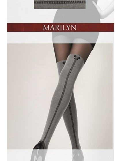 Marilyn Zazu J05 фантазийные колготки с имитацией ботфортов