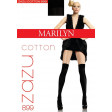 Marilyn Zazu Cotton Model 899 теплые женские матовые ботфорты с 3D плетением нити из высококачественного хлопка