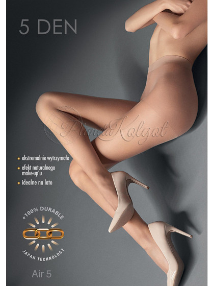 Marilyn Air 5 Den женские классические тончайшие колготки с шортиками