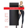 Marilyn Slim Model 853 корректирующие женские леггинсы (лосины) утепленные флисом внутри с моделирующим эффектом