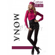 Mona Cotton 350 Den теплі жіночі колготки з бавовною