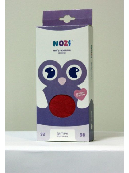 Nozi APT NZ K0001 детские однотонные колготки с большим содержанием хлопка
