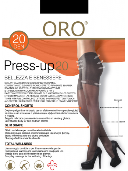 ORO Press-Up 20 Den моделирующие тонкие колготки