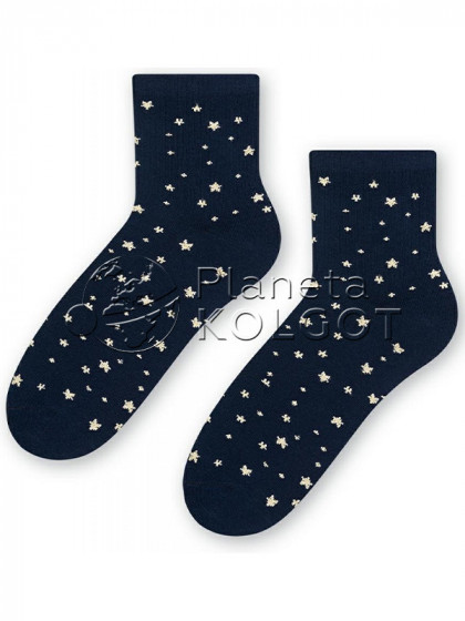 Steven Art Model 099 жіночі бавовняні шкарпетки з візерунком "зірки"