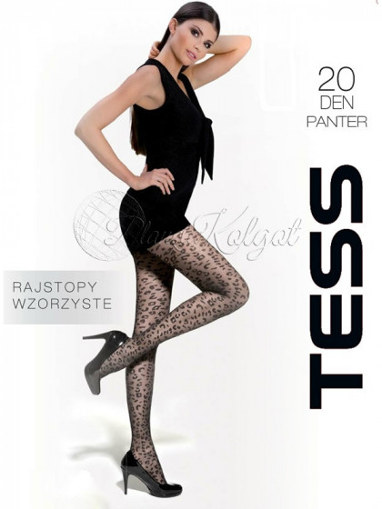 TESS Panter 20 Den женские колготки с леопардовым принтом