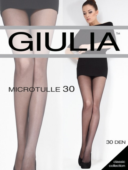 Giulia Microtulle 30 Den женские сетчатые колготки
