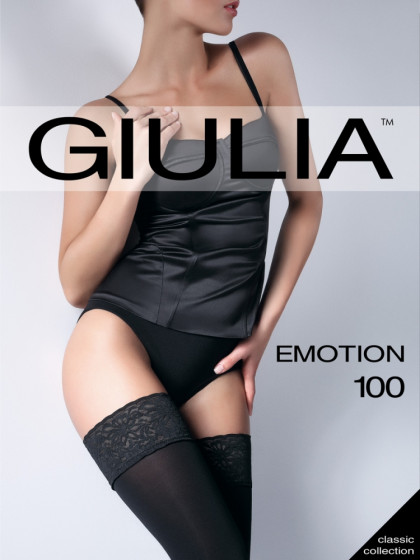 Giulia Emotion 100 Den теплые классические чулки