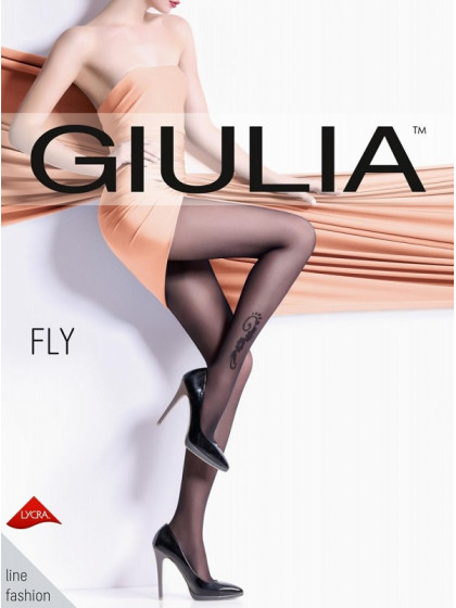 Giulia Fly 20 Den Model 73 тонкие колготки с имитацией тату