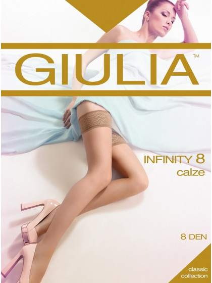 Giulia Infinity 8 Den calze женские тончайшие чулки