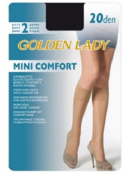 Golden Lady Mini Comfort 20 Den тонкие эластичные гольфы