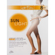 Omsa Sun Light 8 Den Vita Bassa летние колготки на низкой талии