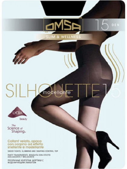 Omsa Silhouette 15 Den тонкие моделирующие колготки